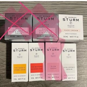 Dr. Barbara Sturm: Serum or Anti-Aging Cream, Travel Size, Molecular Cosmetic